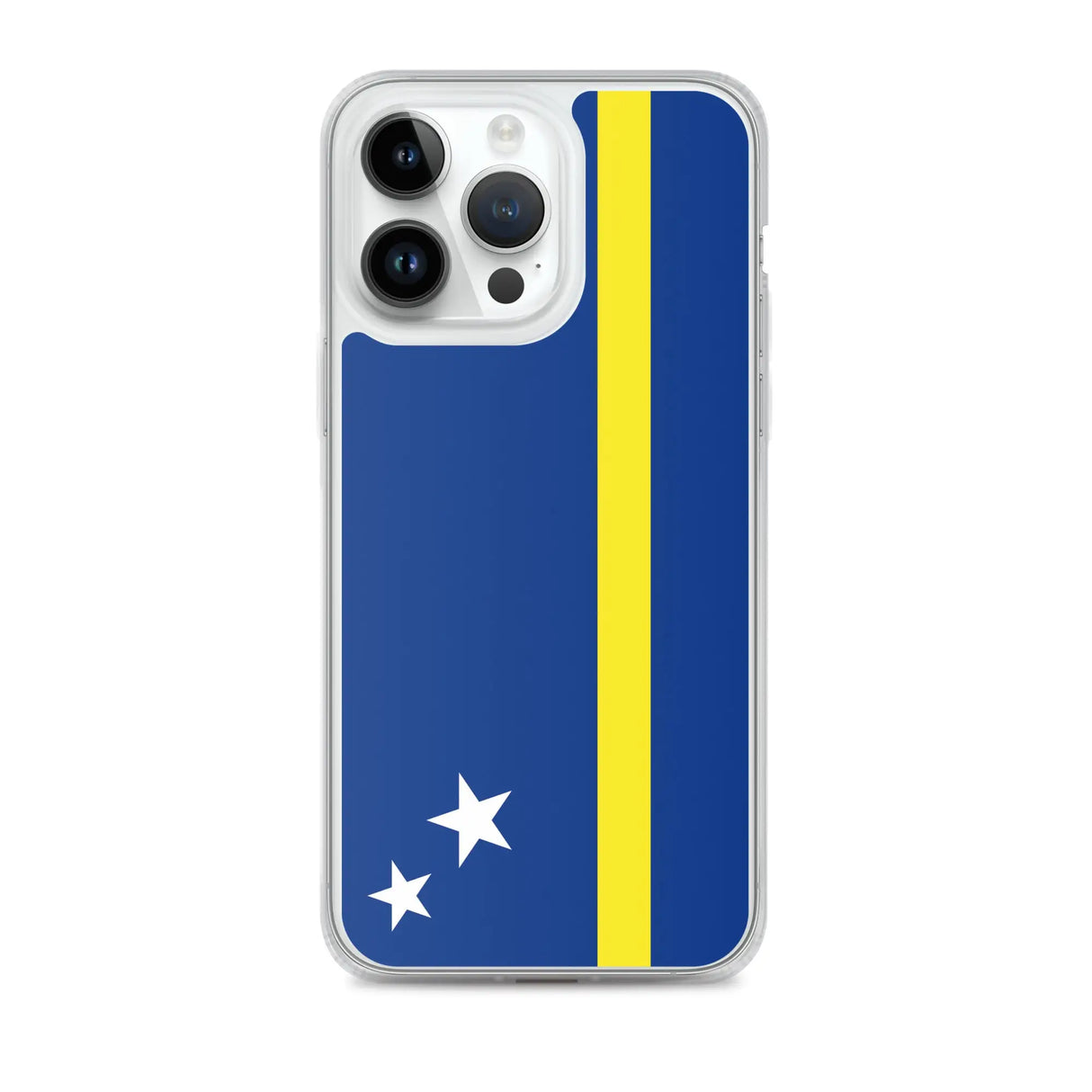 Coque iphone drapeau curaçao souple antichoc transparente