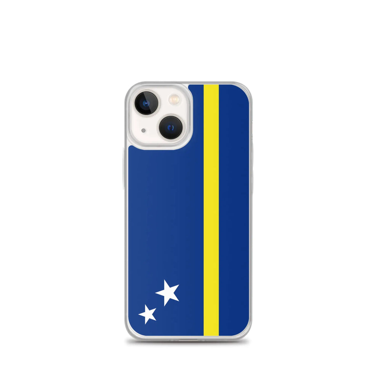 Coque iphone drapeau curaçao souple antichoc transparente