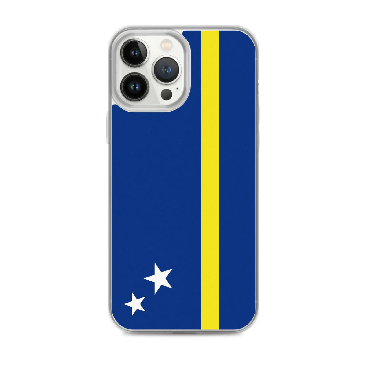 Coque iphone drapeau curaçao souple antichoc transparente