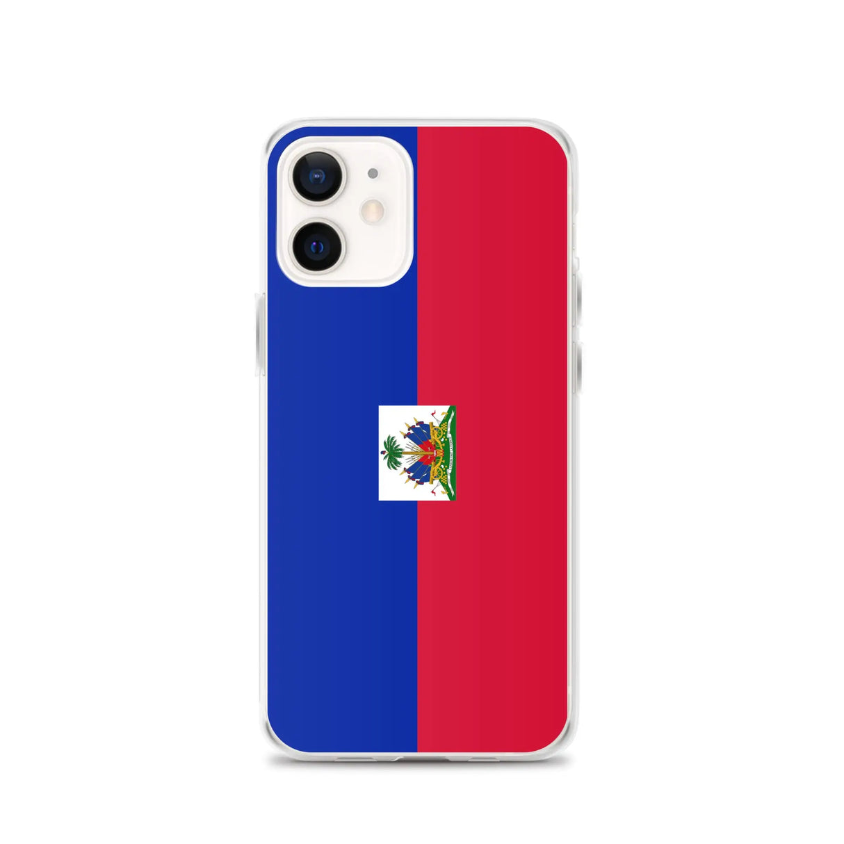 Coque iphone drapeau d’haïti souple antichoc transparente