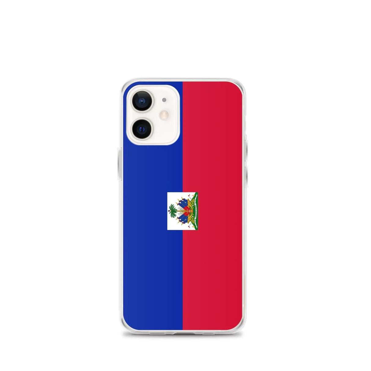 Coque iphone drapeau d’haïti souple antichoc transparente