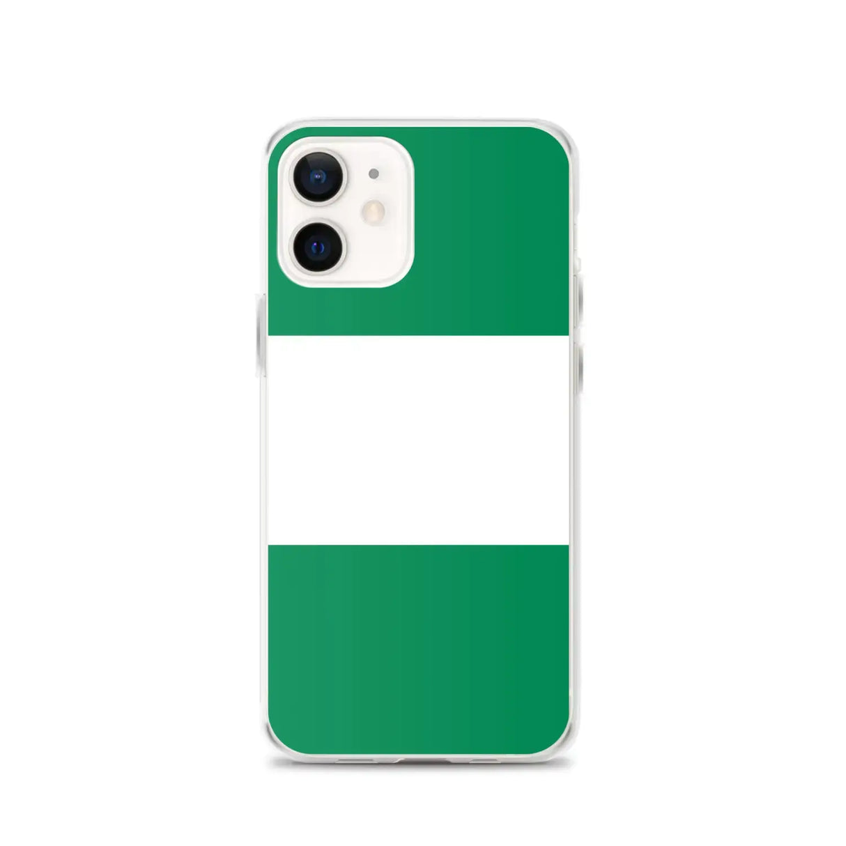 Coque iphone drapeau du nigeria souple antichoc transparente