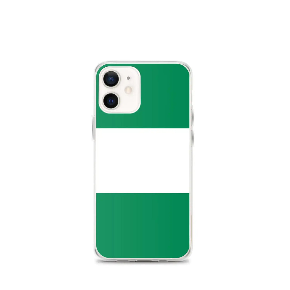 Coque iphone drapeau du nigeria souple antichoc transparente