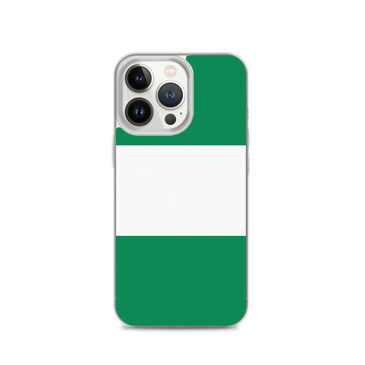 Coque iphone drapeau du nigeria souple antichoc transparente