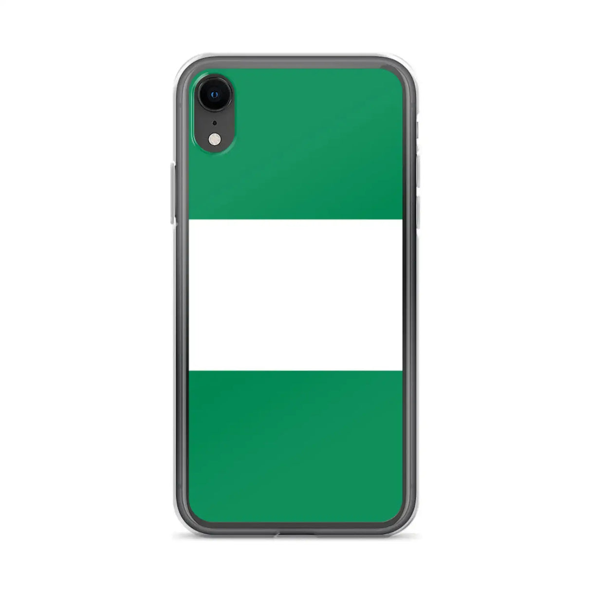 Coque iphone drapeau du nigeria souple antichoc transparente