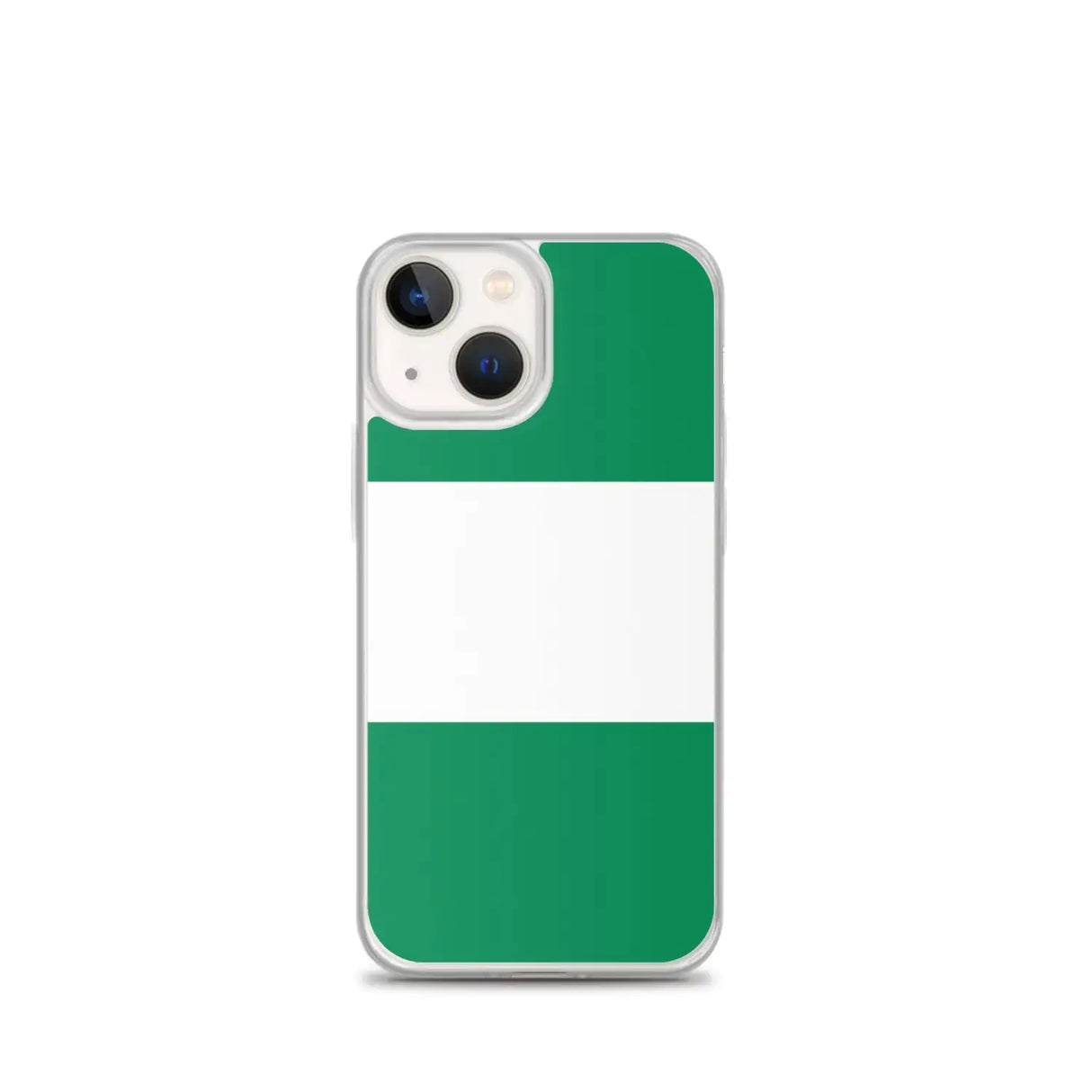 Coque iphone drapeau du nigeria souple antichoc transparente