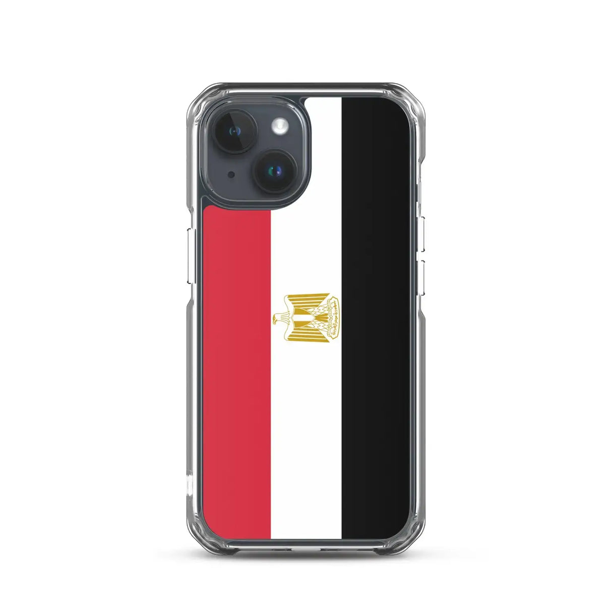 Coque iphone drapeau égypte souple transparente antichoc