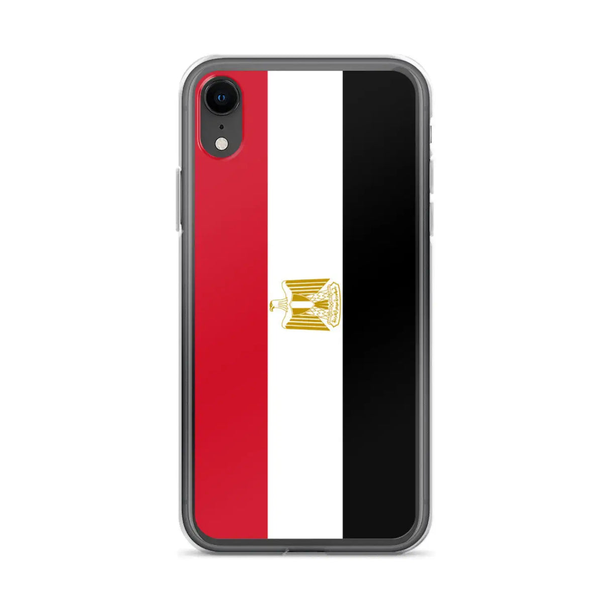 Coque iphone drapeau égypte souple transparente antichoc