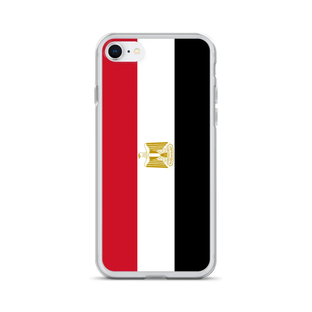 Coque iphone drapeau égypte souple transparente antichoc