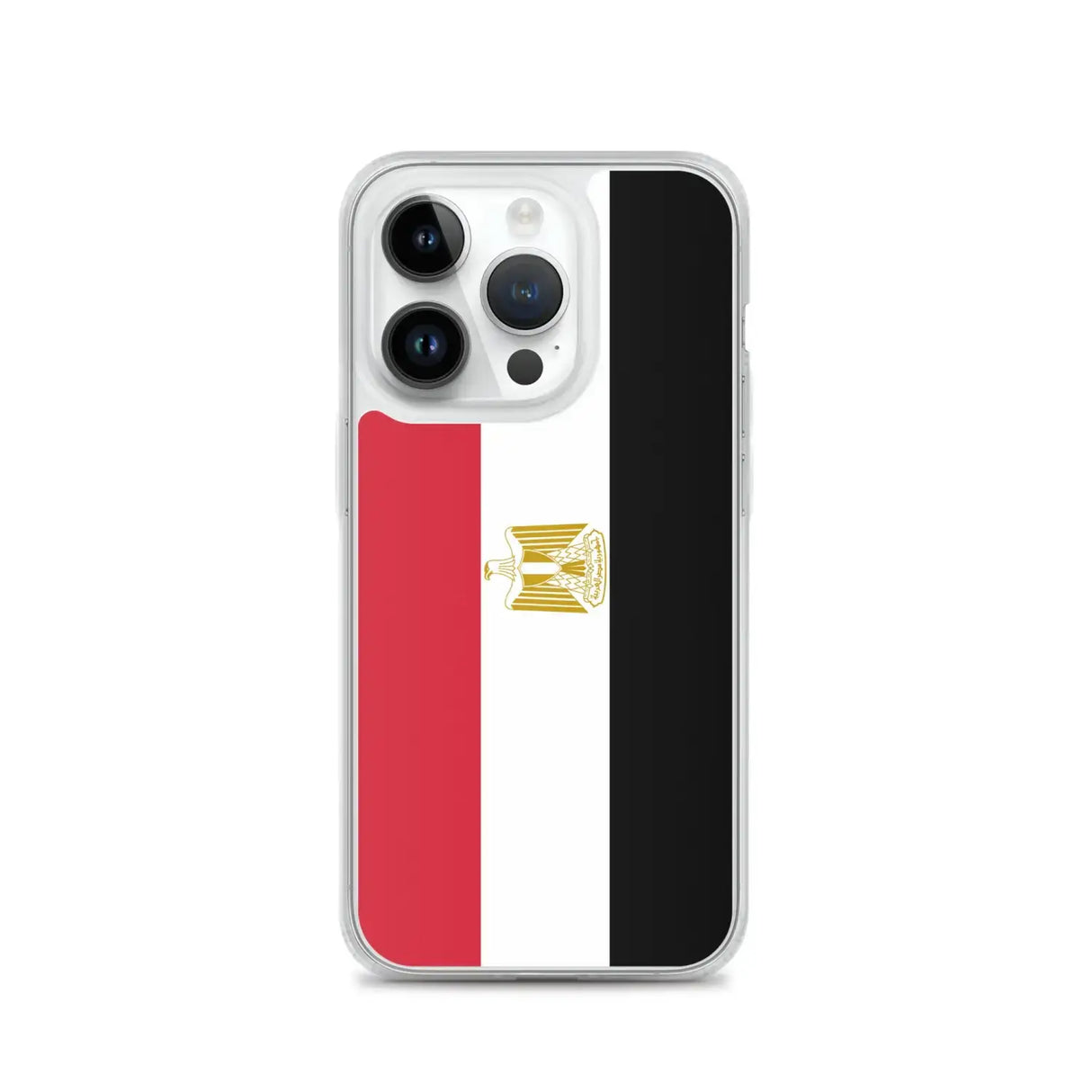 Coque iphone drapeau égypte souple transparente antichoc