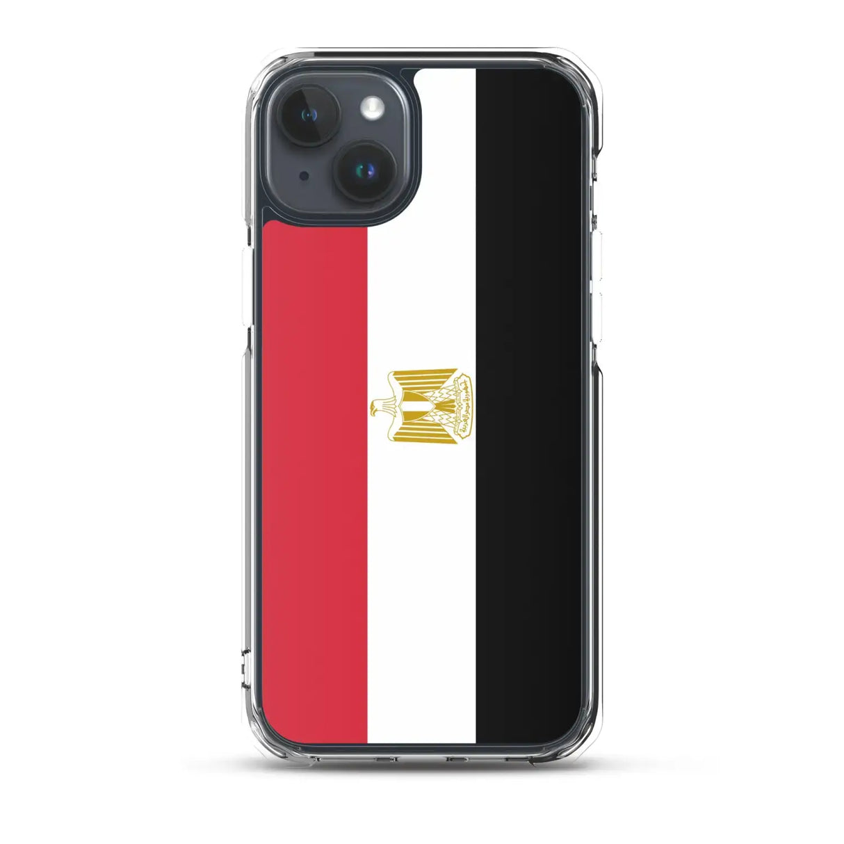 Coque iphone drapeau égypte souple transparente antichoc
