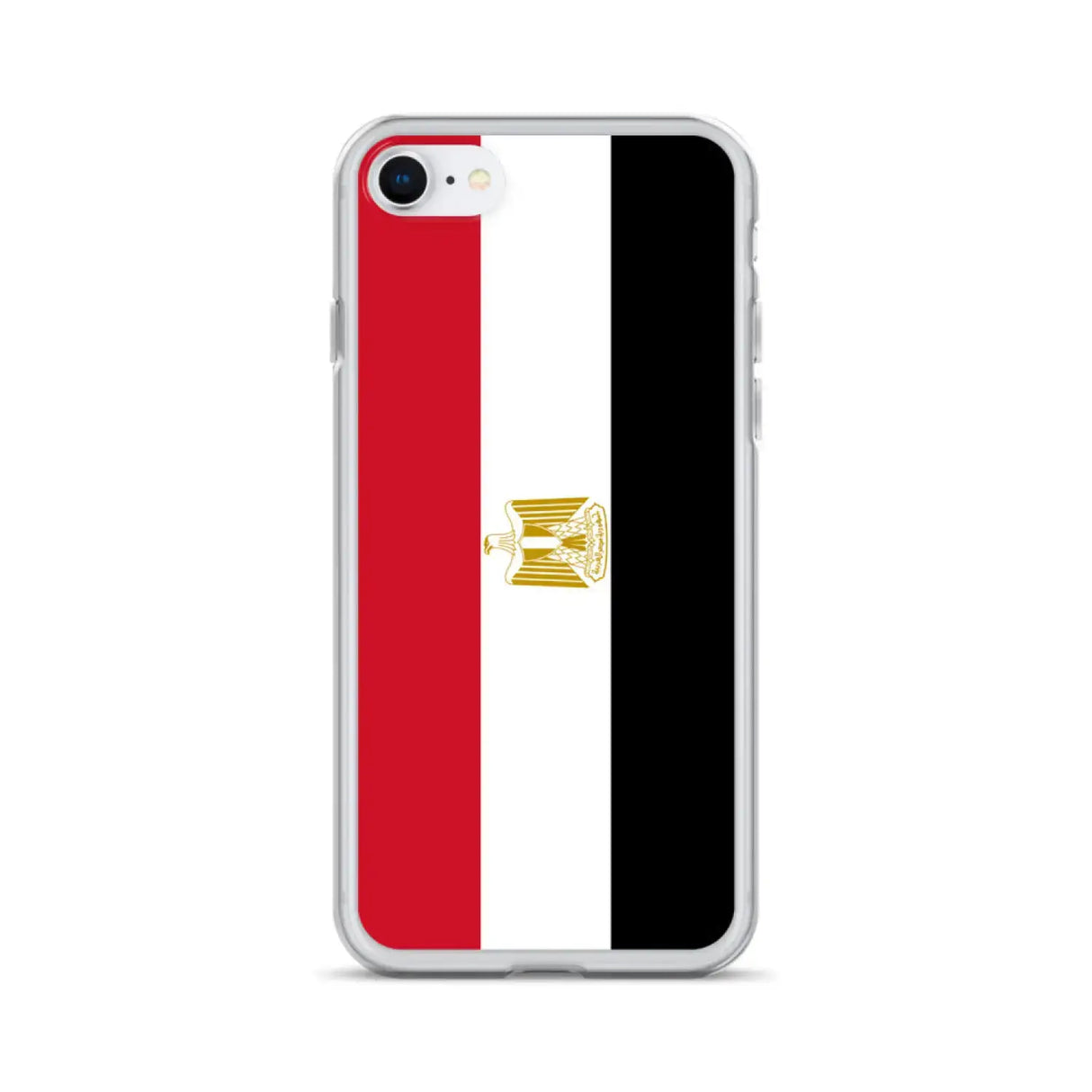 Coque iphone drapeau égypte souple transparente antichoc