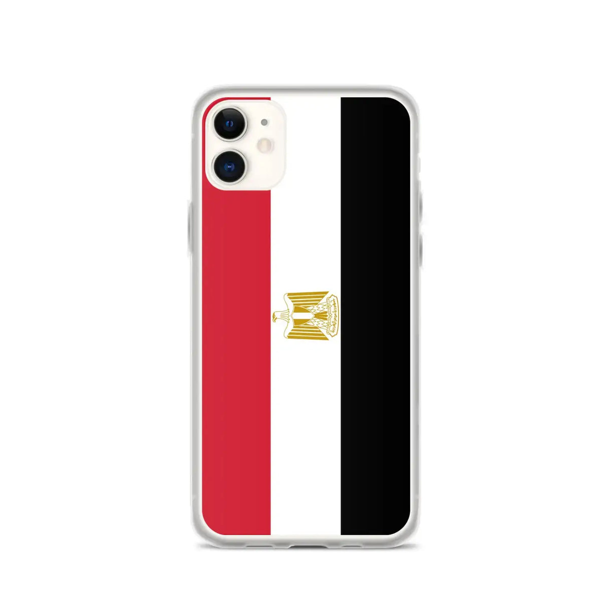 Coque iphone drapeau égypte souple transparente antichoc
