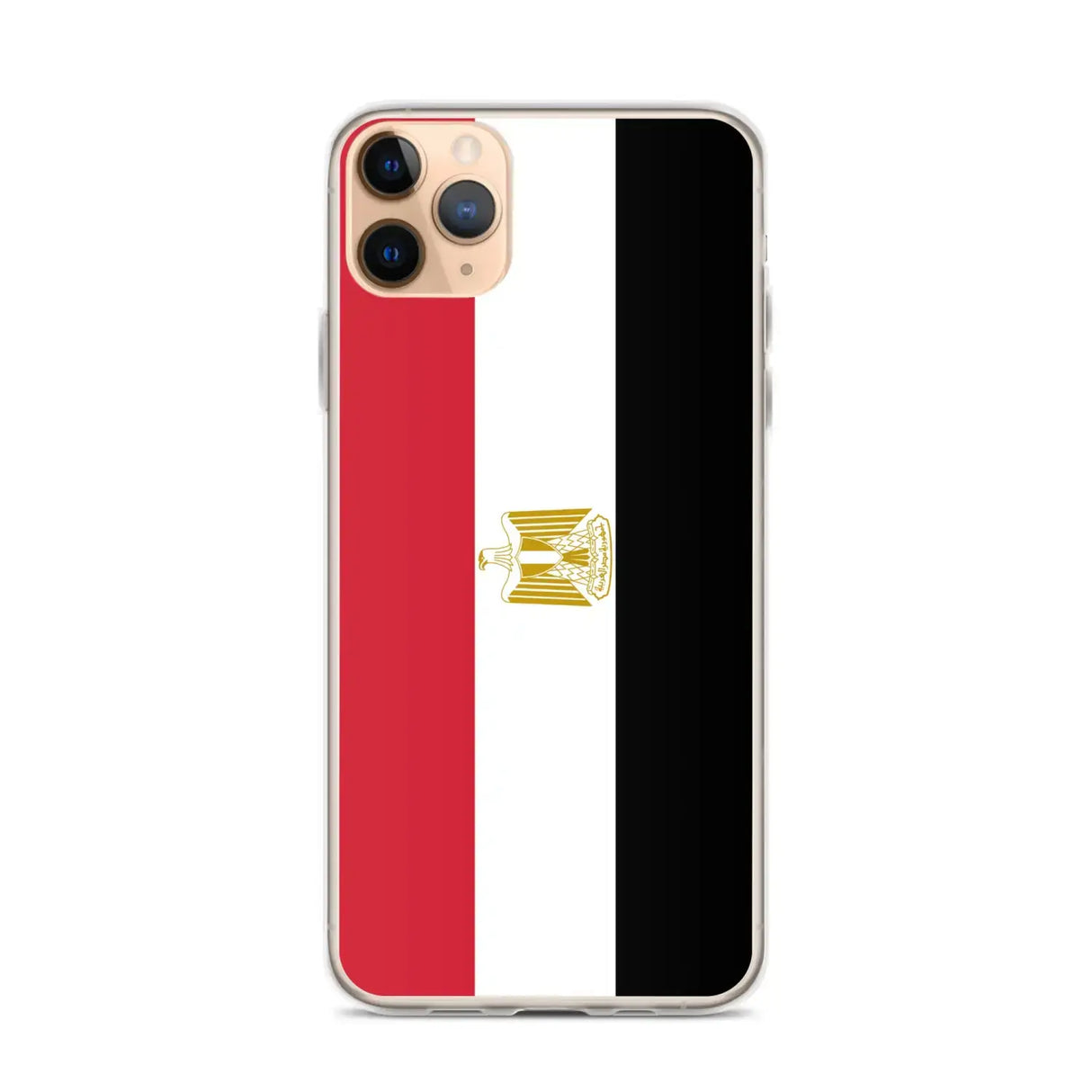 Coque iphone drapeau égypte souple transparente antichoc