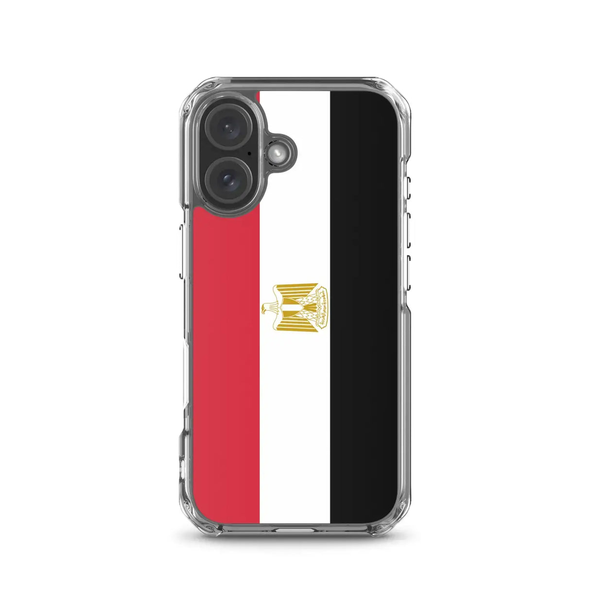 Coque iphone drapeau égypte souple transparente antichoc