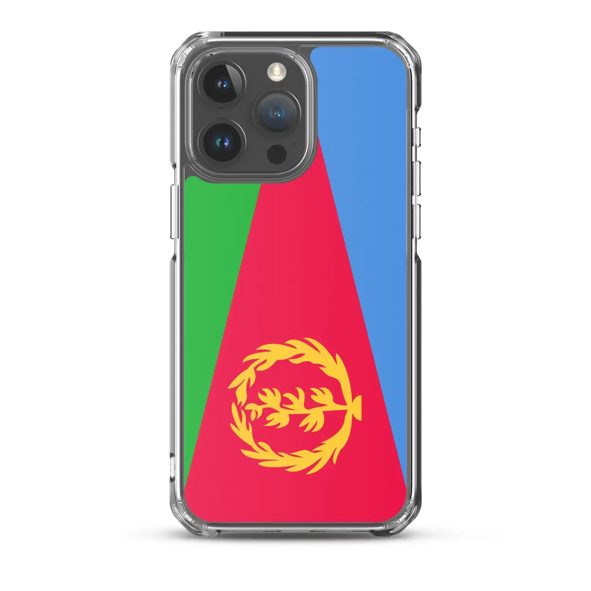 Coque iphone drapeau érythrée souple antichoc transparente