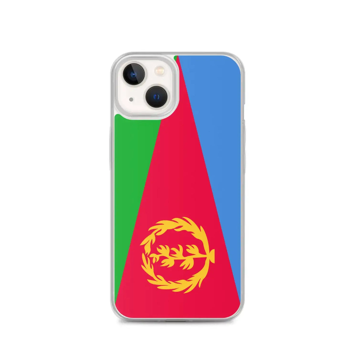 Coque iphone drapeau érythrée souple antichoc transparente