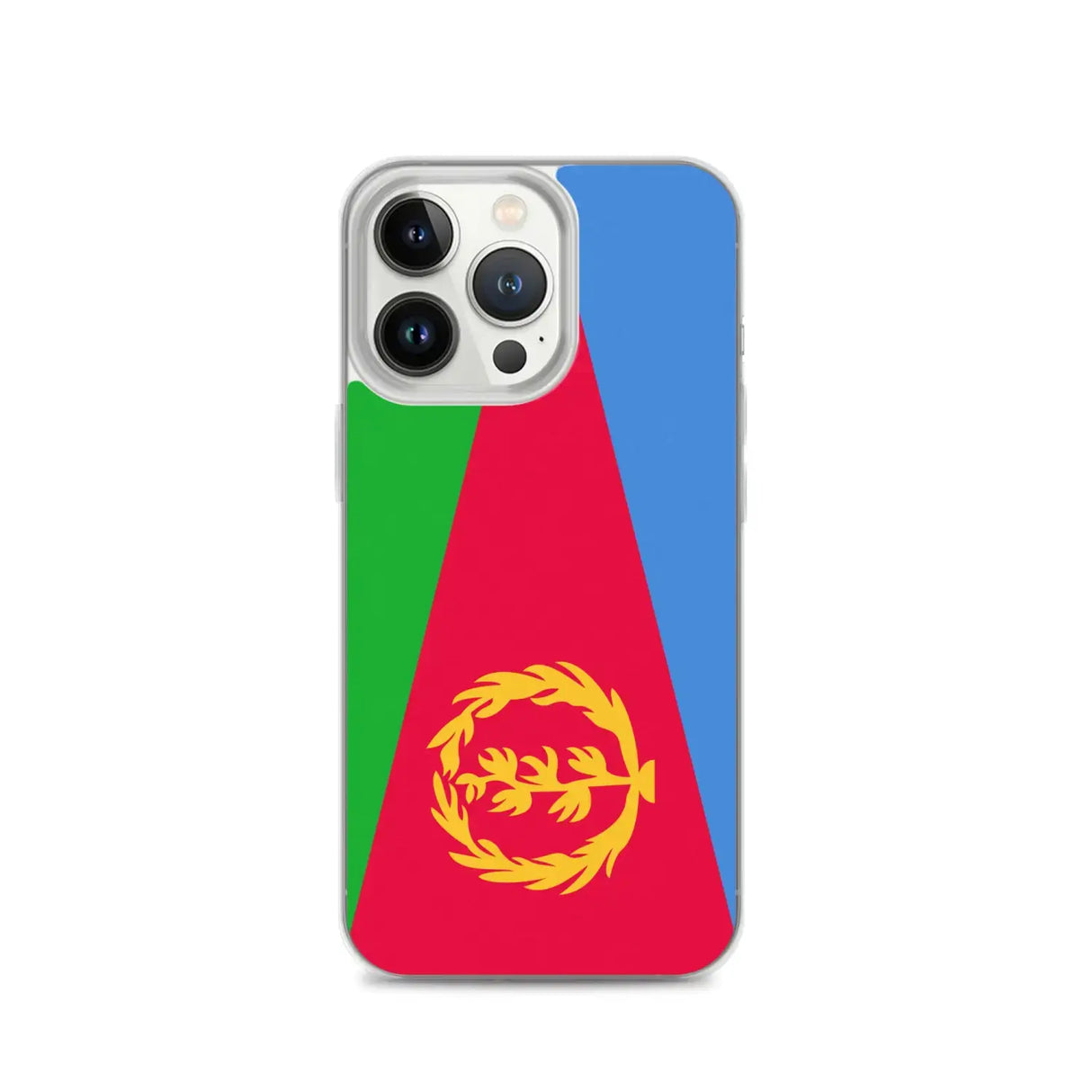 Coque iphone drapeau érythrée souple antichoc transparente