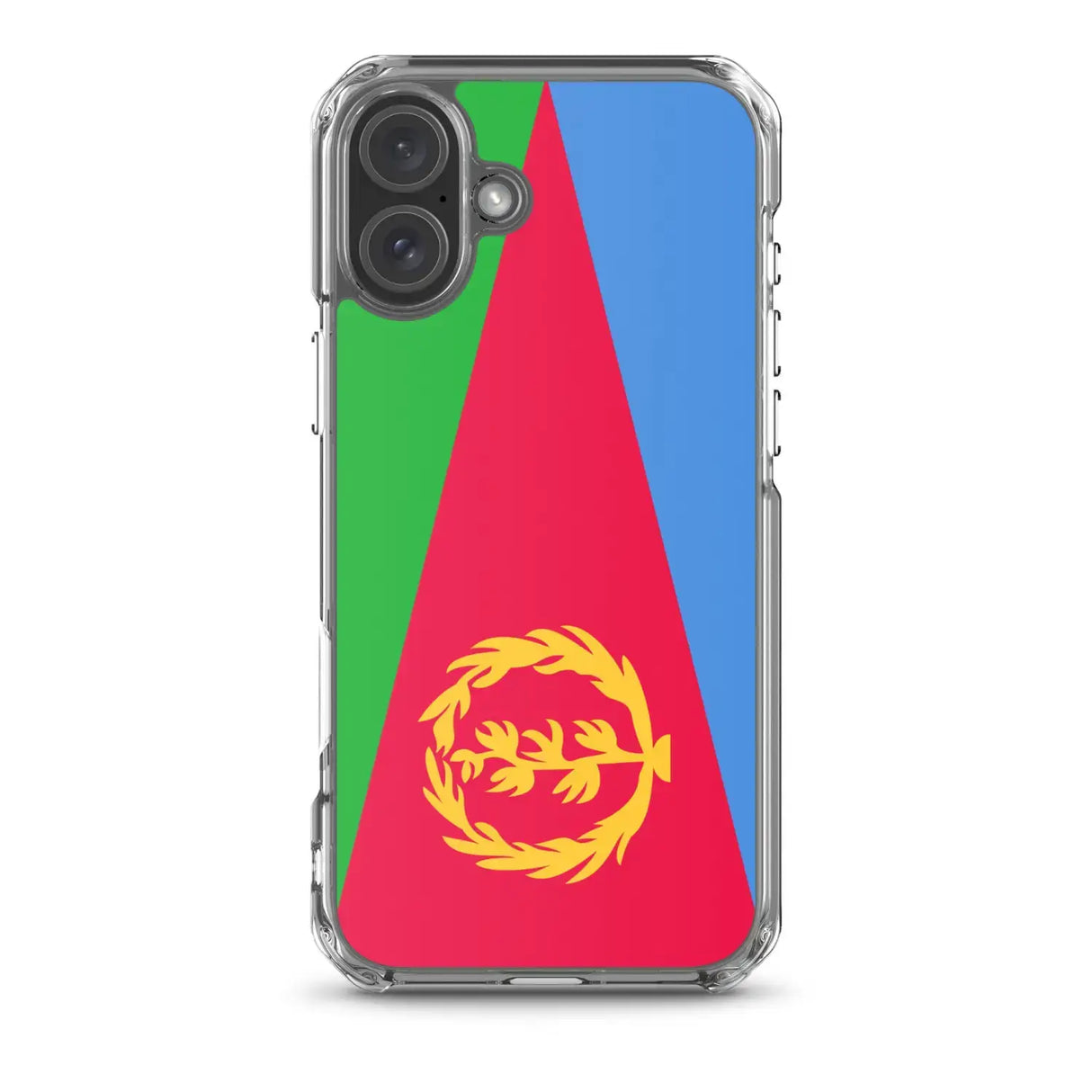 Coque iphone drapeau érythrée souple antichoc transparente
