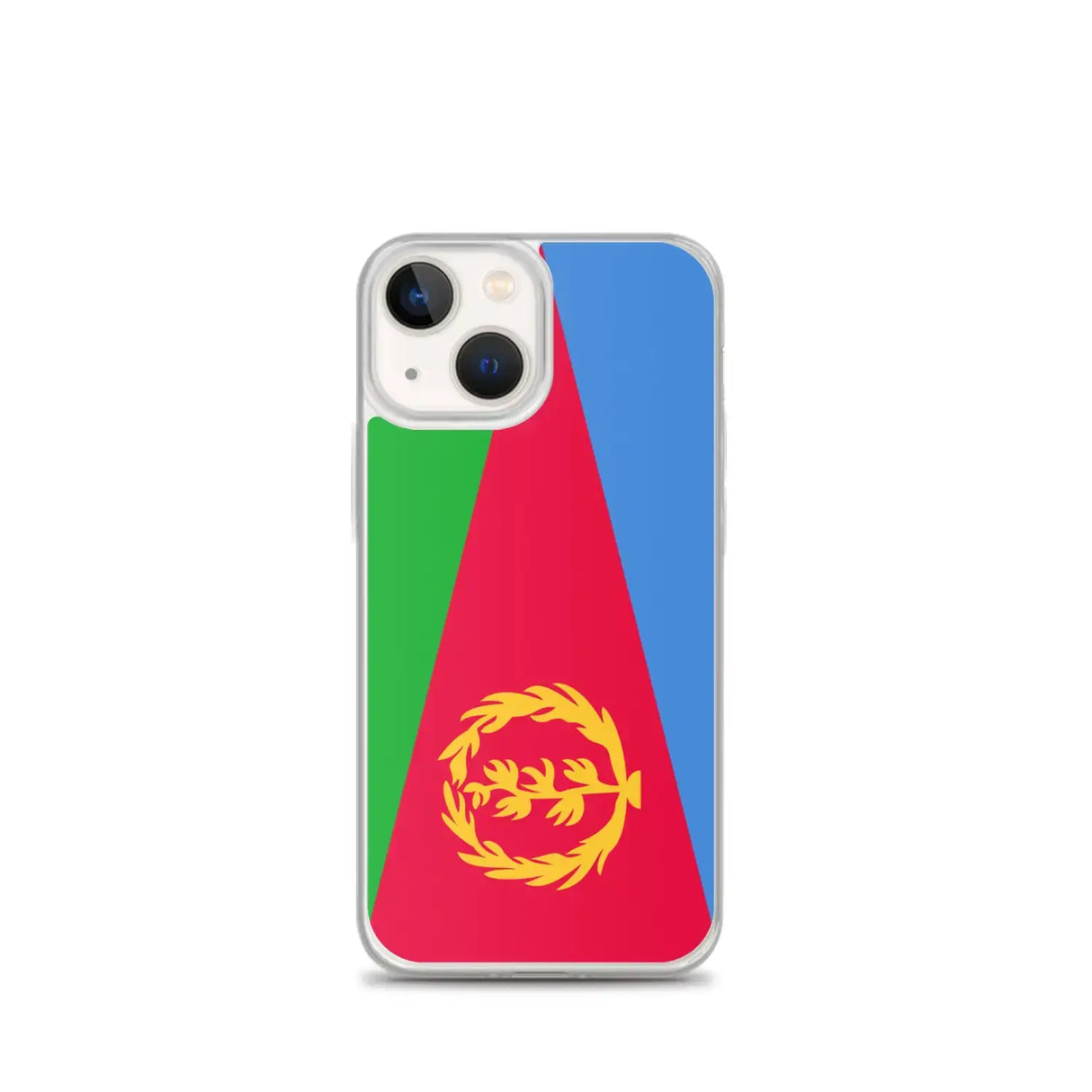 Coque iphone drapeau érythrée souple antichoc transparente
