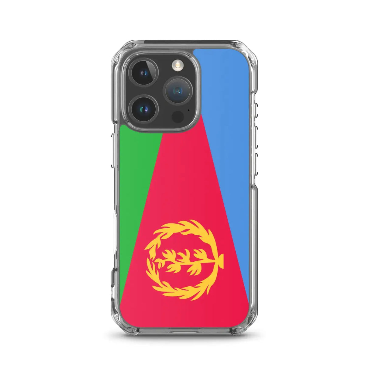 Coque iphone drapeau érythrée souple antichoc transparente