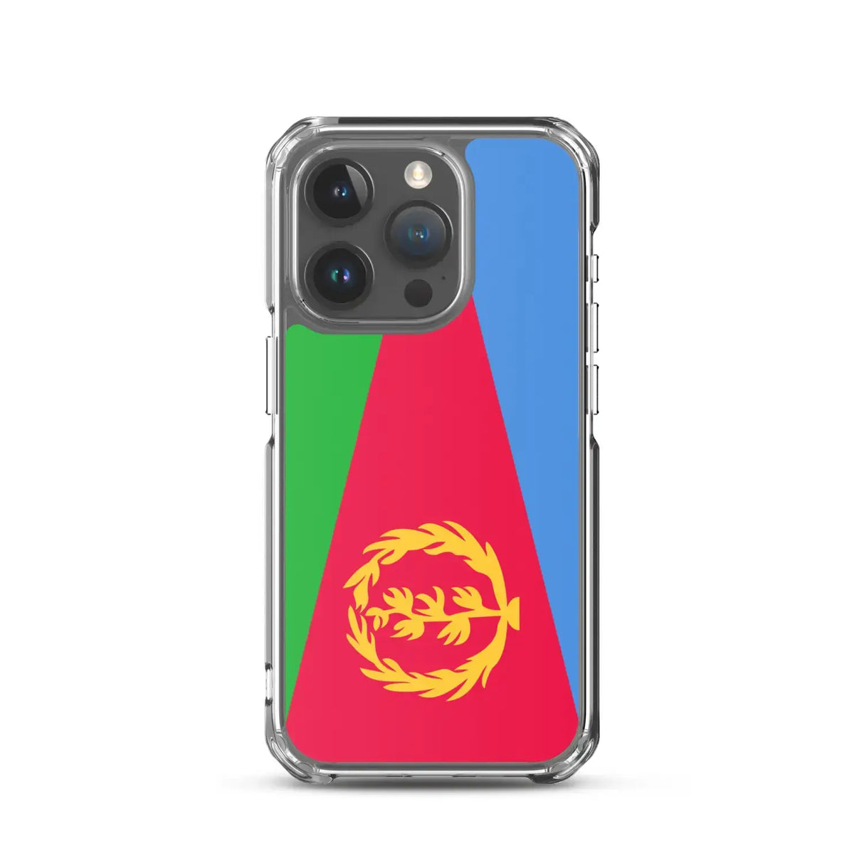 Coque iphone drapeau érythrée souple antichoc transparente
