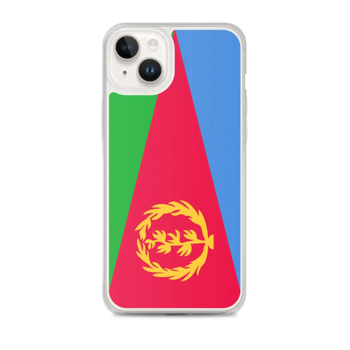 Coque iphone drapeau érythrée souple antichoc transparente