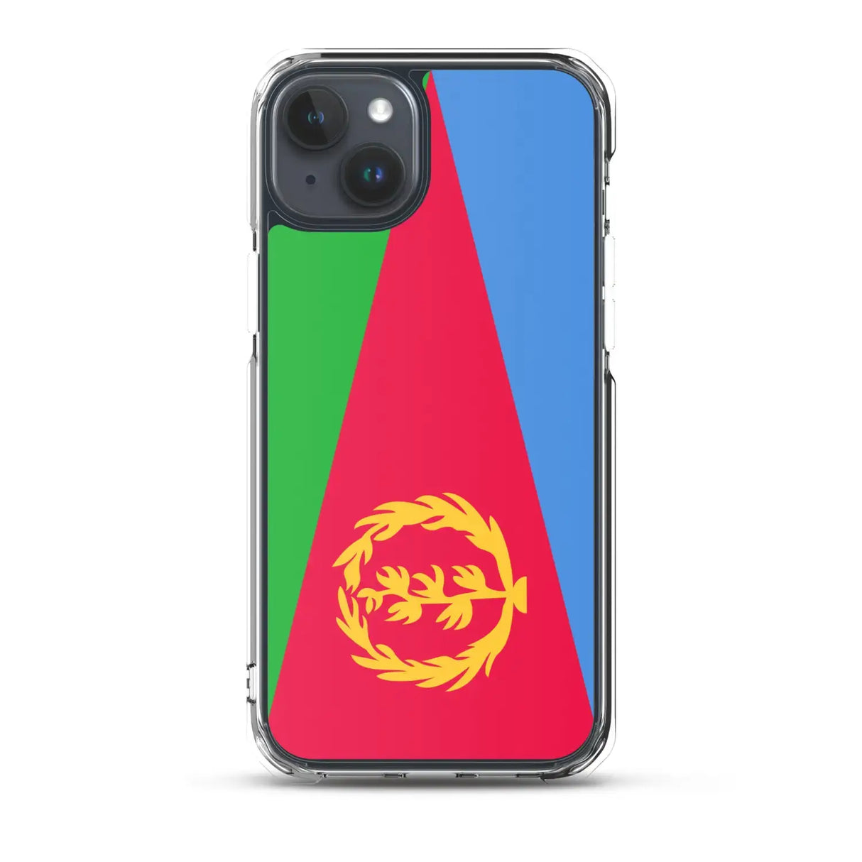 Coque iphone drapeau érythrée souple antichoc transparente