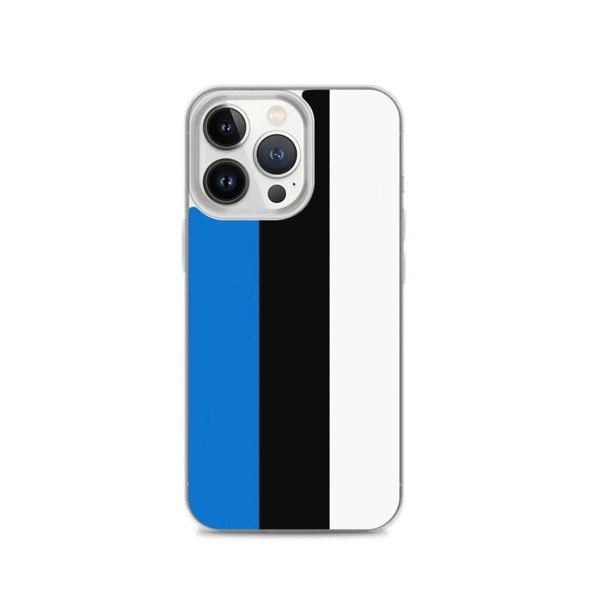 Coque iphone drapeau estonie souple transparente antichoc