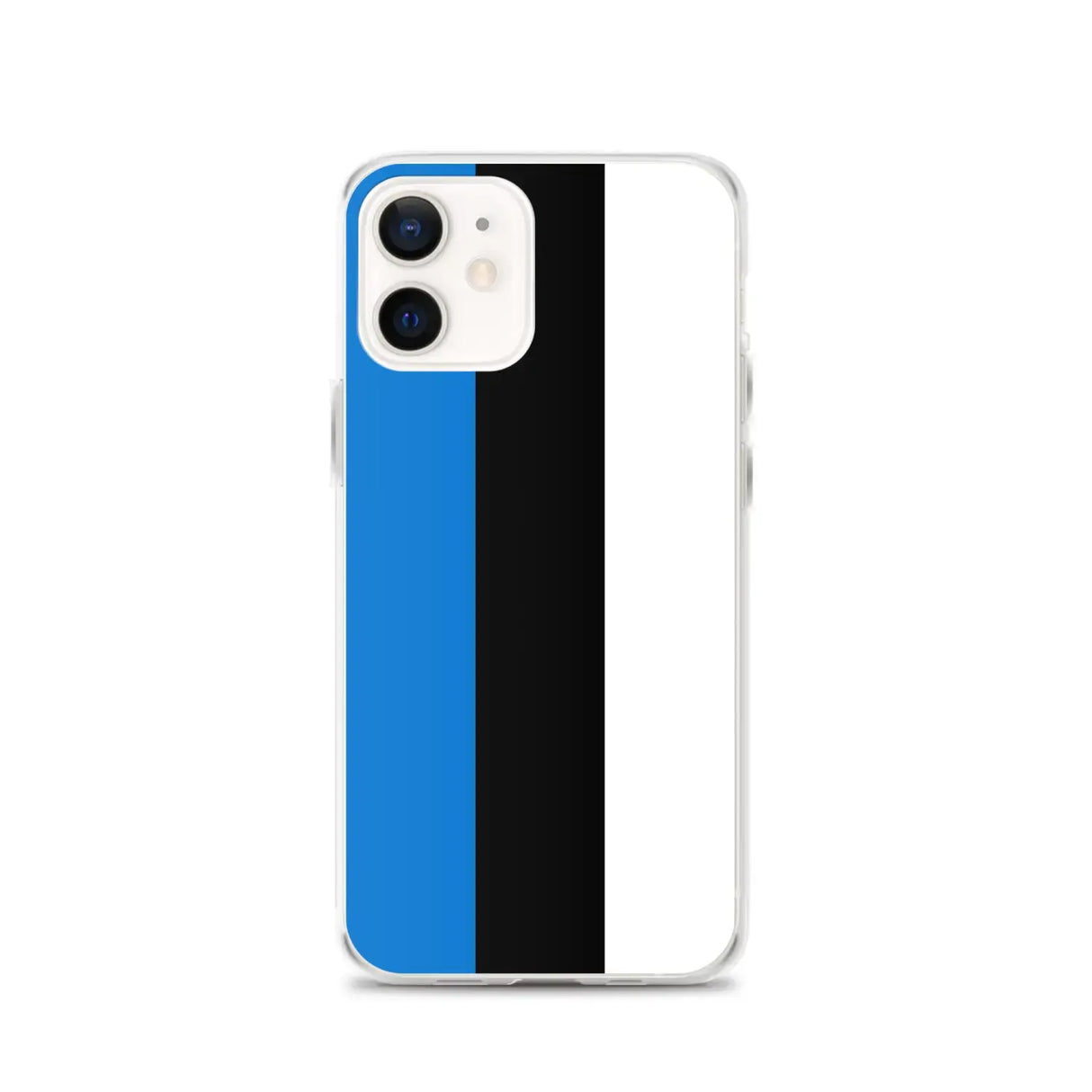 Coque iphone drapeau estonie souple transparente antichoc