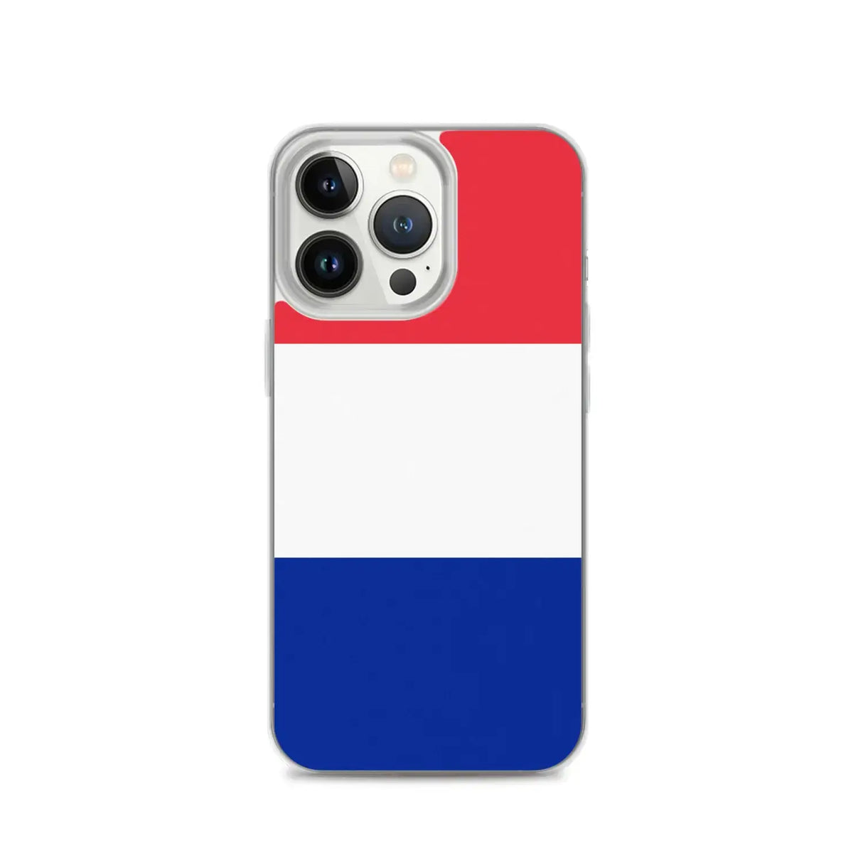 Coque iphone drapeau france souple transparente antichoc