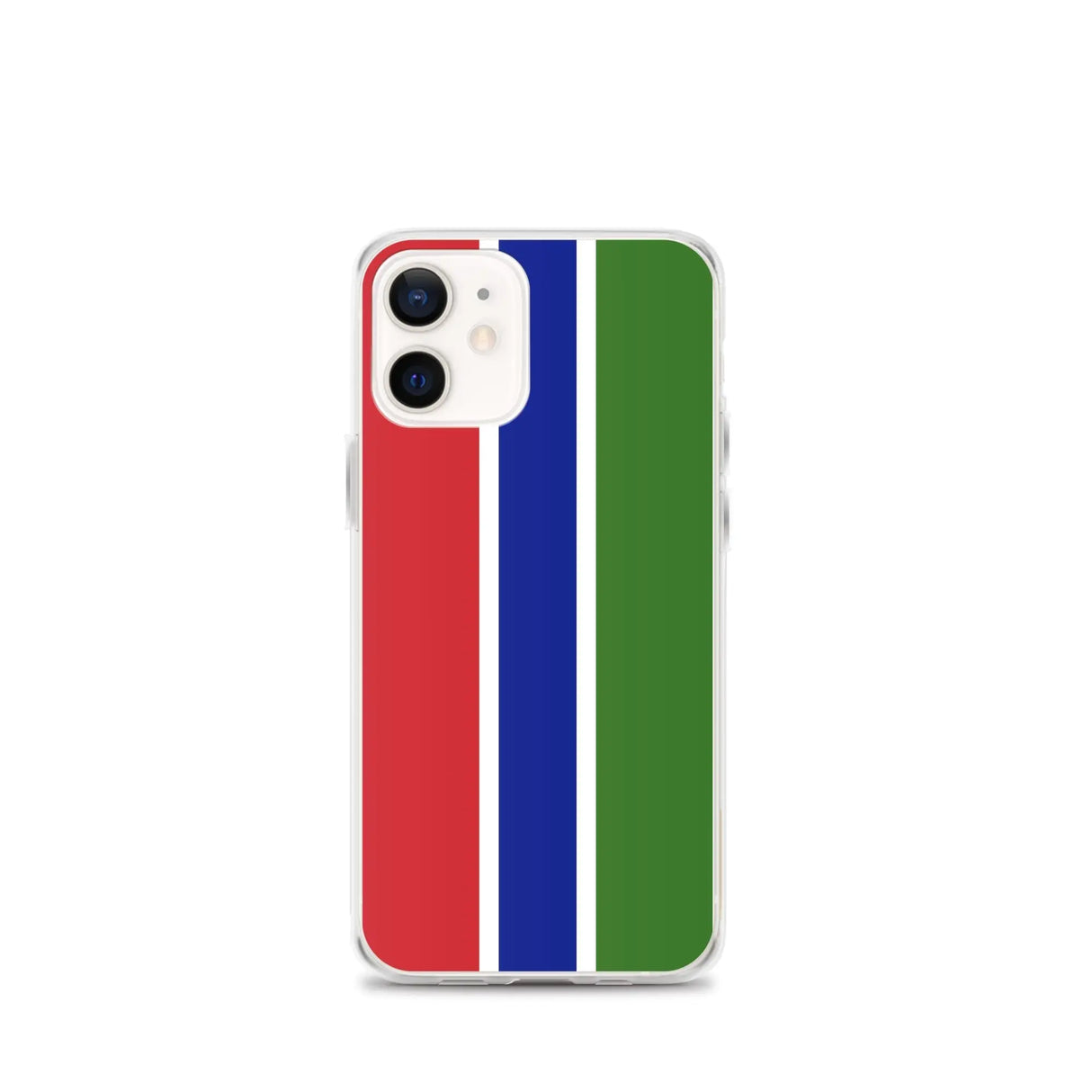 Coque iphone drapeau gambie souple résistante antichoc