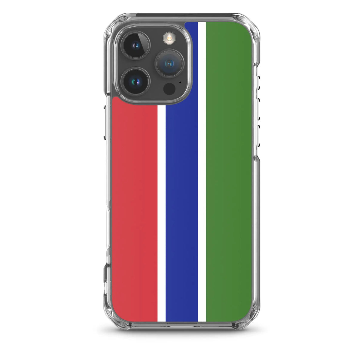 Coque iphone drapeau gambie souple résistante antichoc