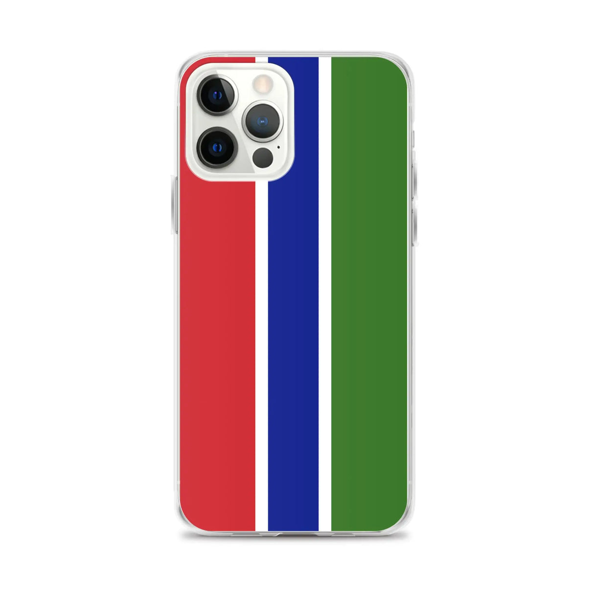 Coque iphone drapeau gambie souple résistante antichoc