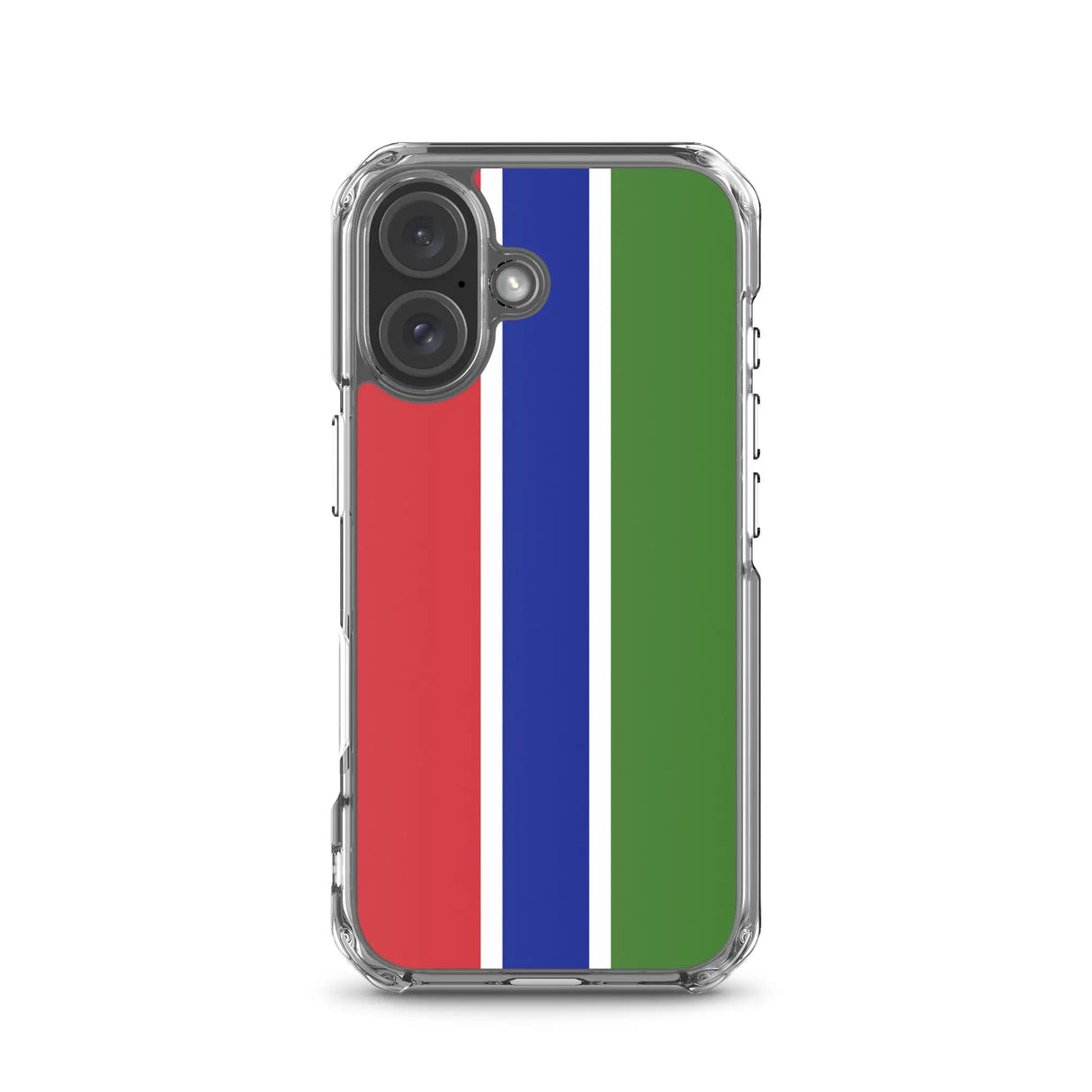 Coque iphone drapeau gambie souple résistante antichoc