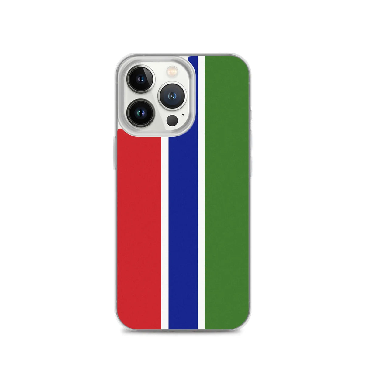 Coque iphone drapeau gambie souple résistante antichoc