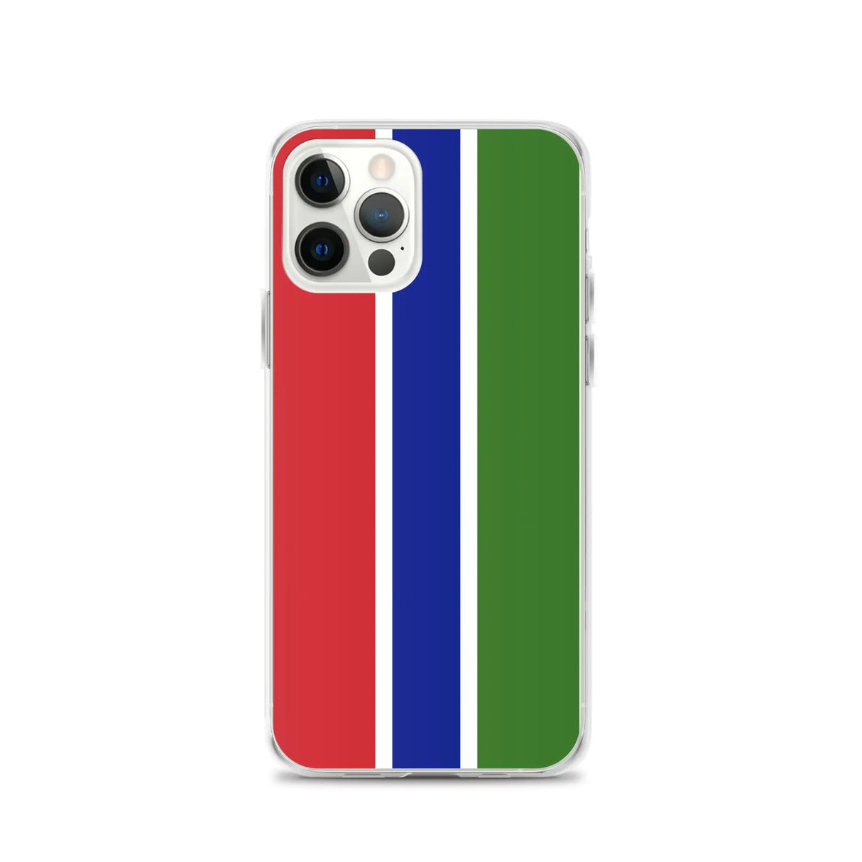 Coque iphone drapeau gambie souple résistante antichoc