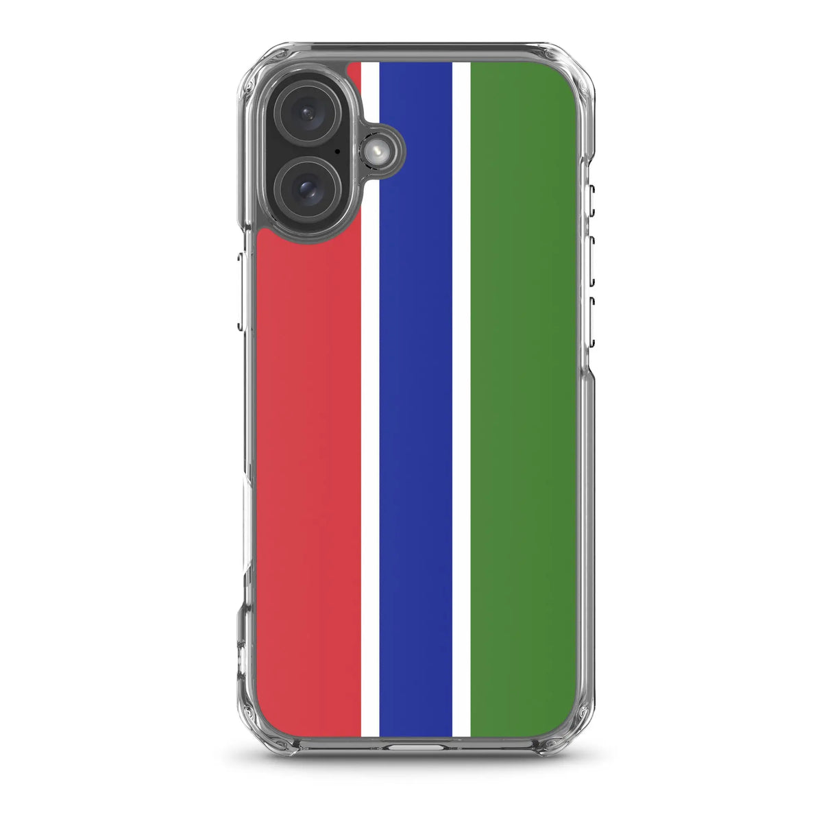 Coque iphone drapeau gambie souple résistante antichoc