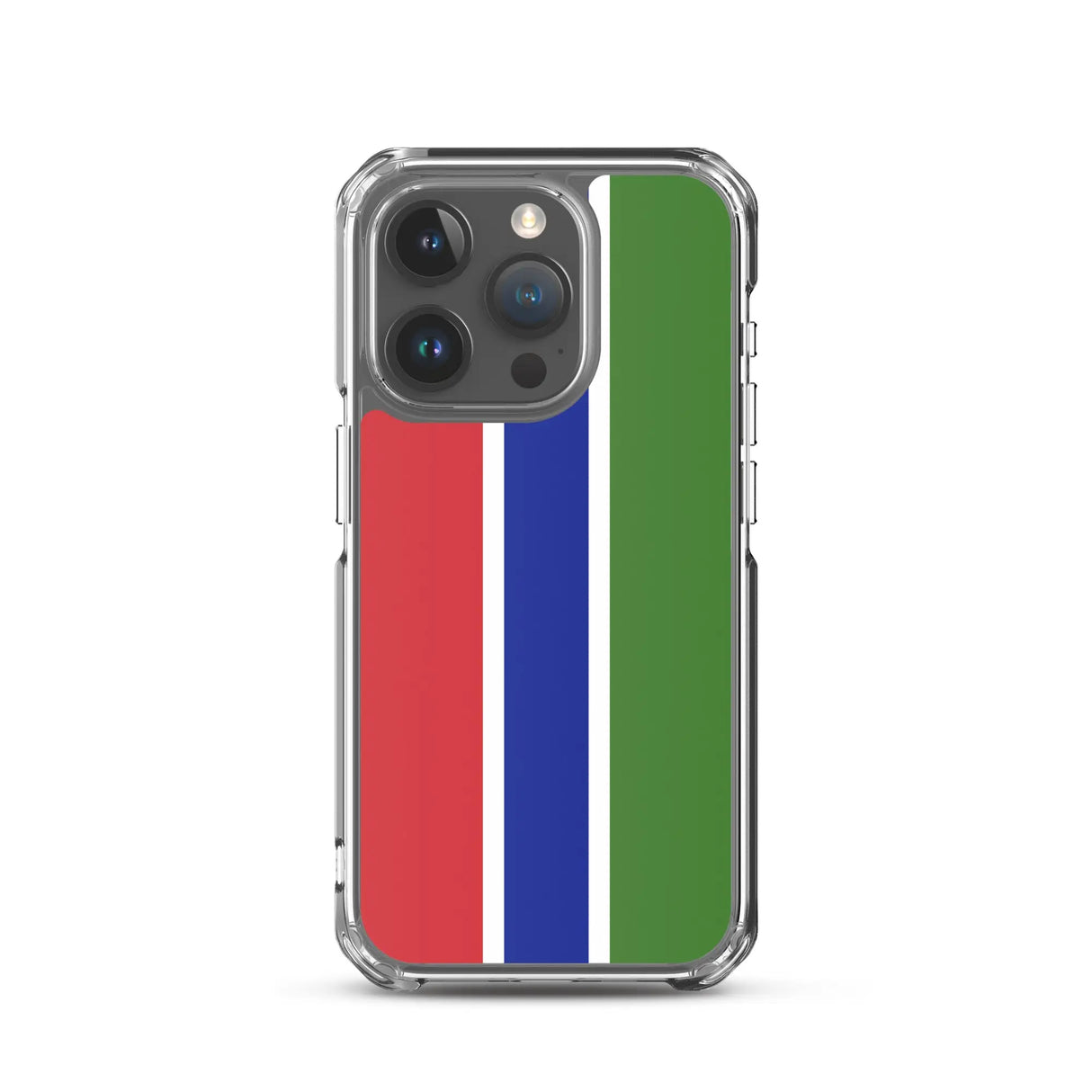 Coque iphone drapeau gambie souple résistante antichoc