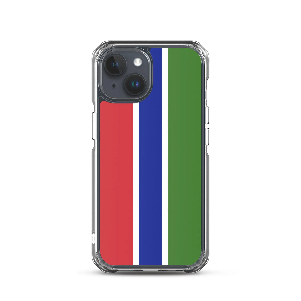 Coque iphone drapeau gambie souple résistante antichoc