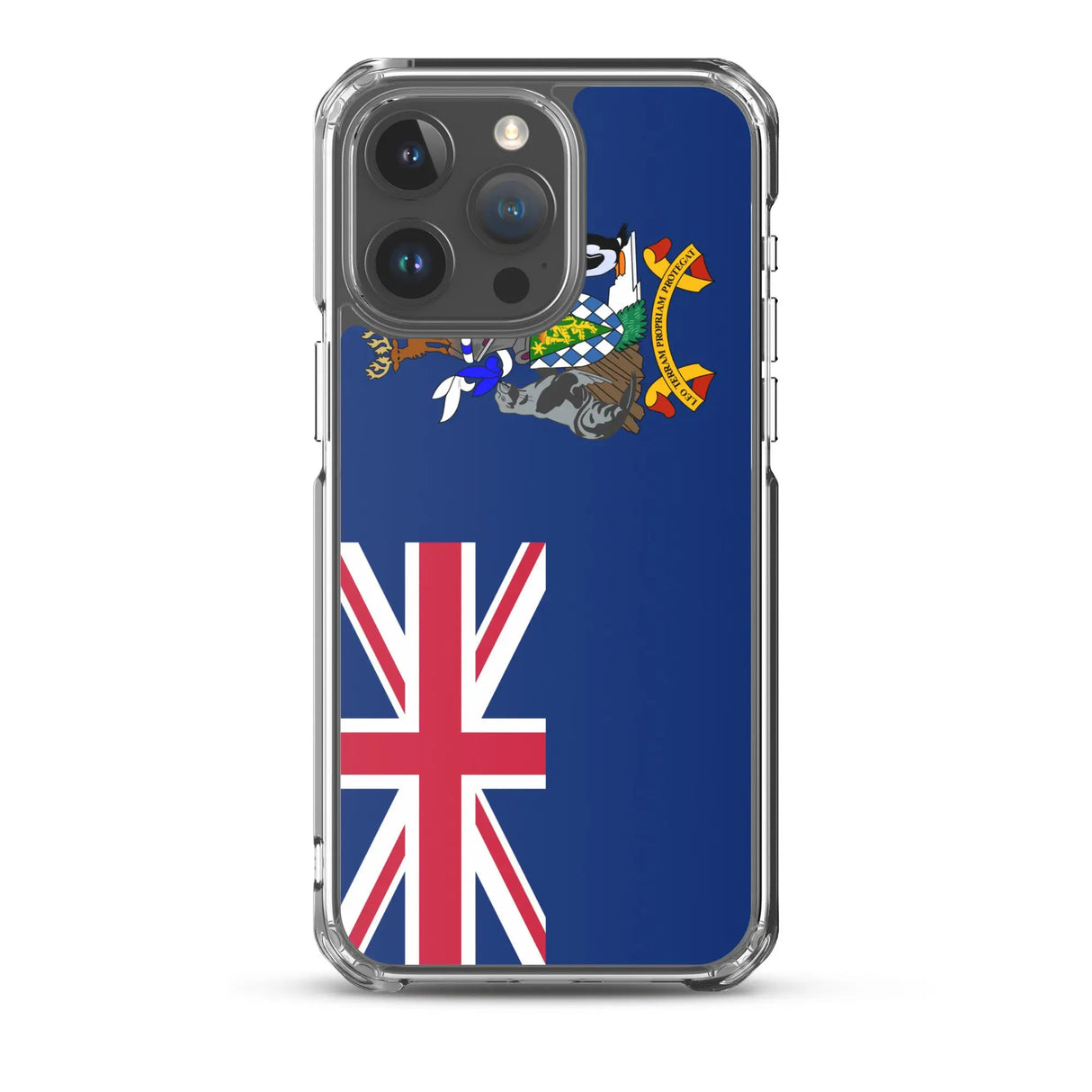 Coque iphone drapeau géorgie du sud souple antichoc
