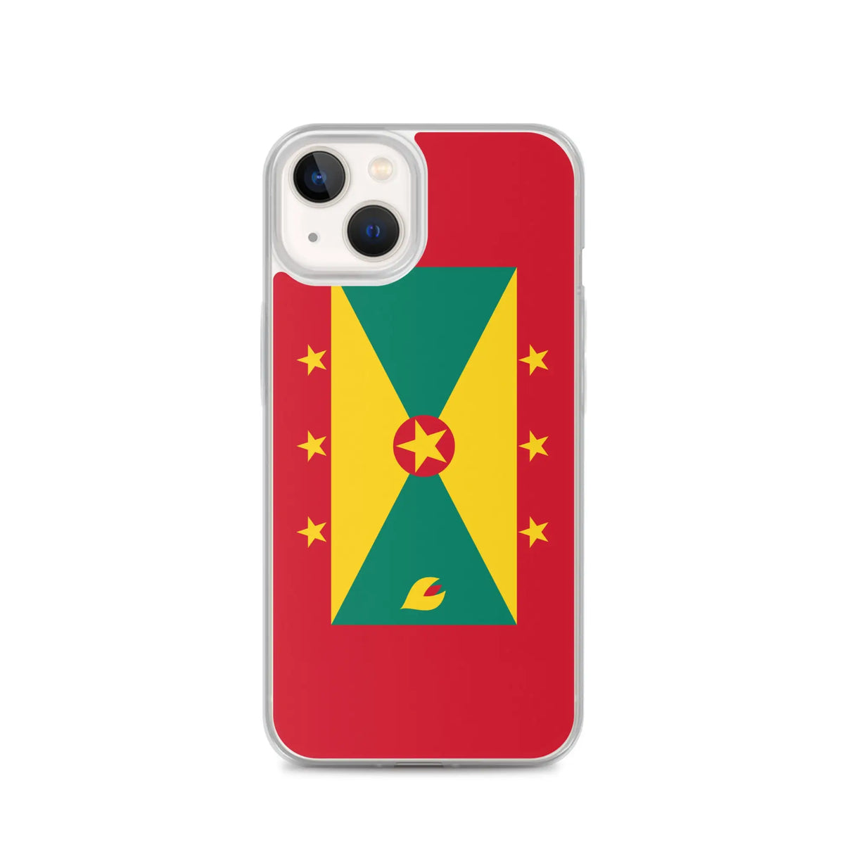 Coque iphone drapeau grenade souple antichoc transparente