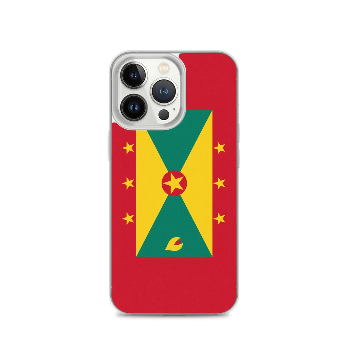 Coque iphone drapeau grenade souple antichoc transparente