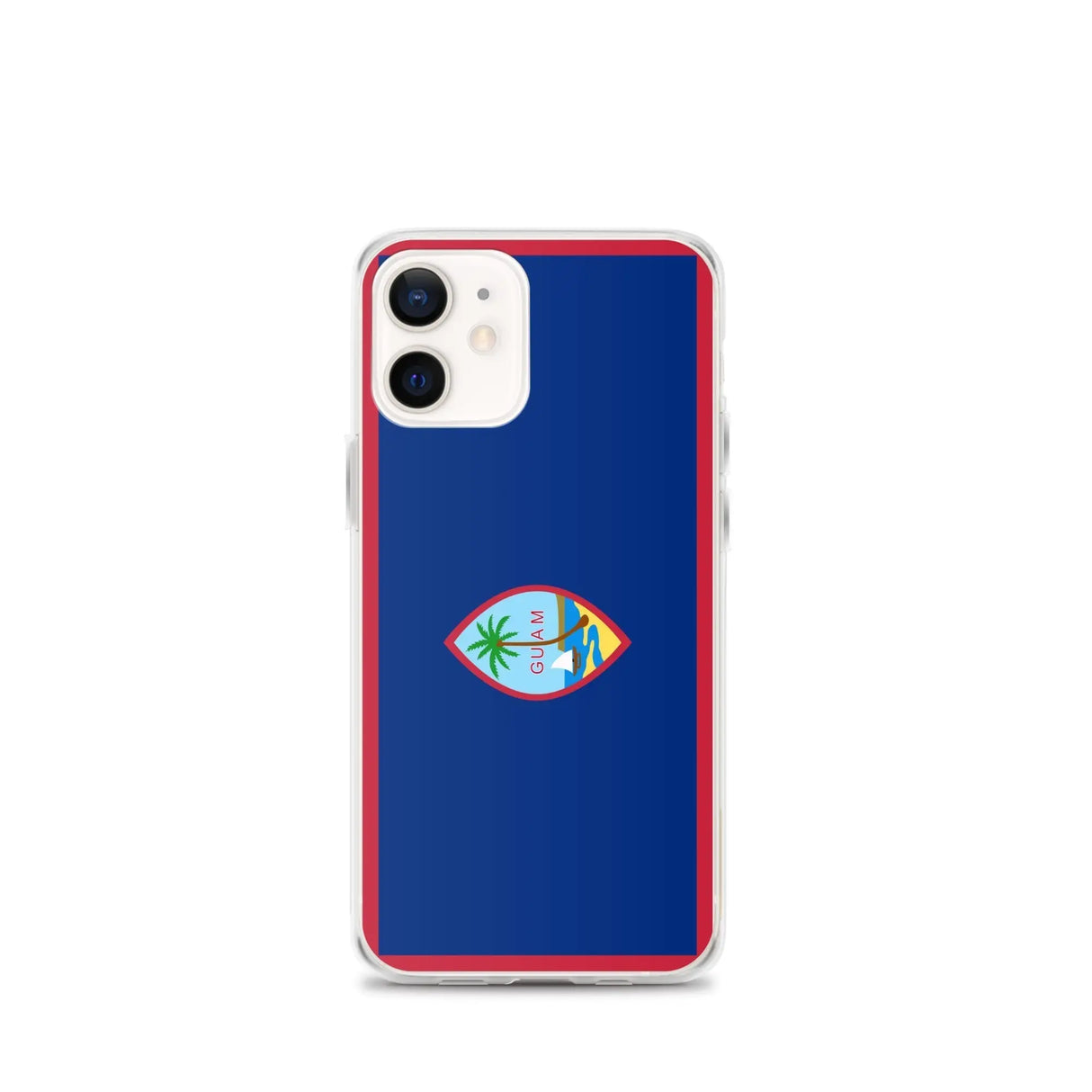 Coque iphone drapeau guam souple antichoc transparente