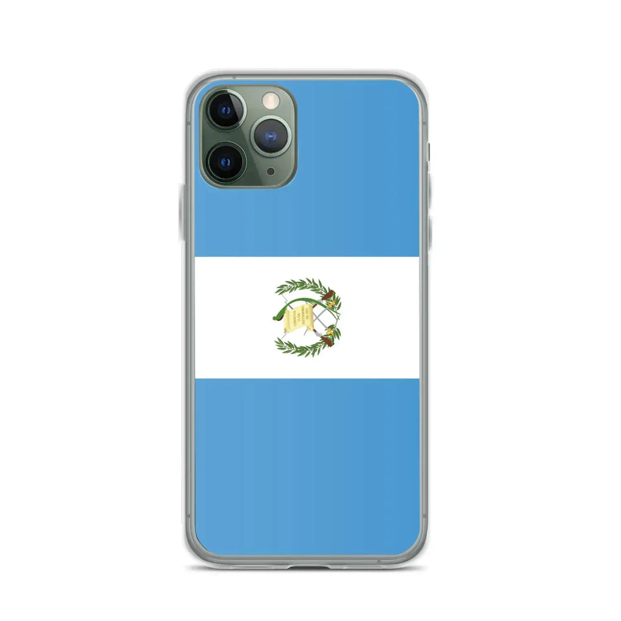 Coque iphone drapeau guatemala souple résistante antichoc