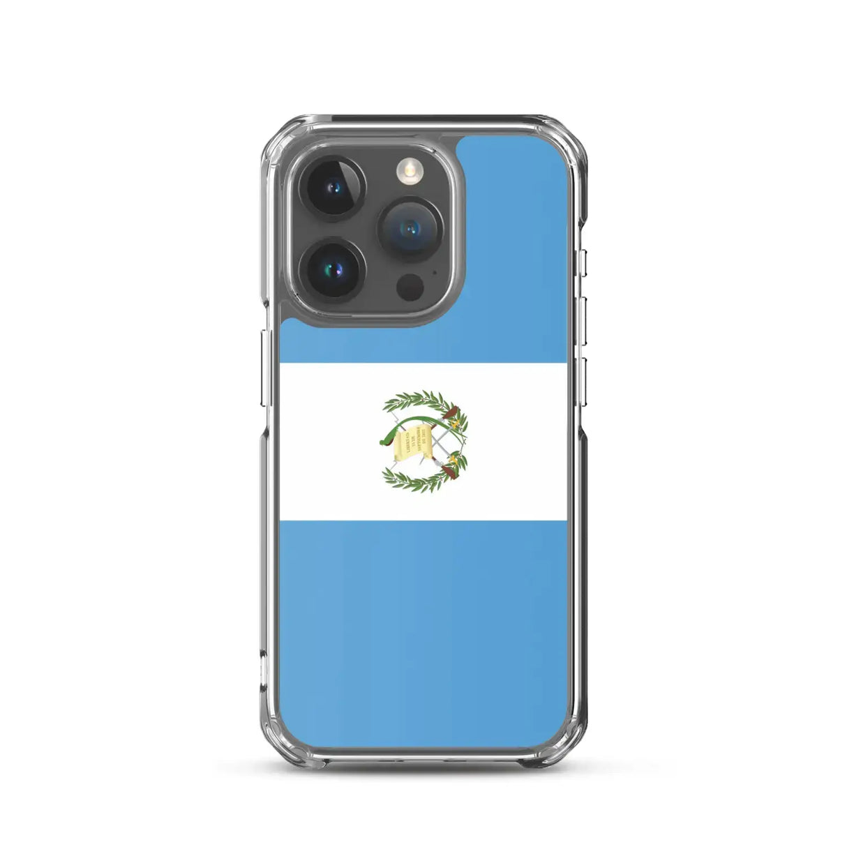 Coque iphone drapeau guatemala souple résistante antichoc