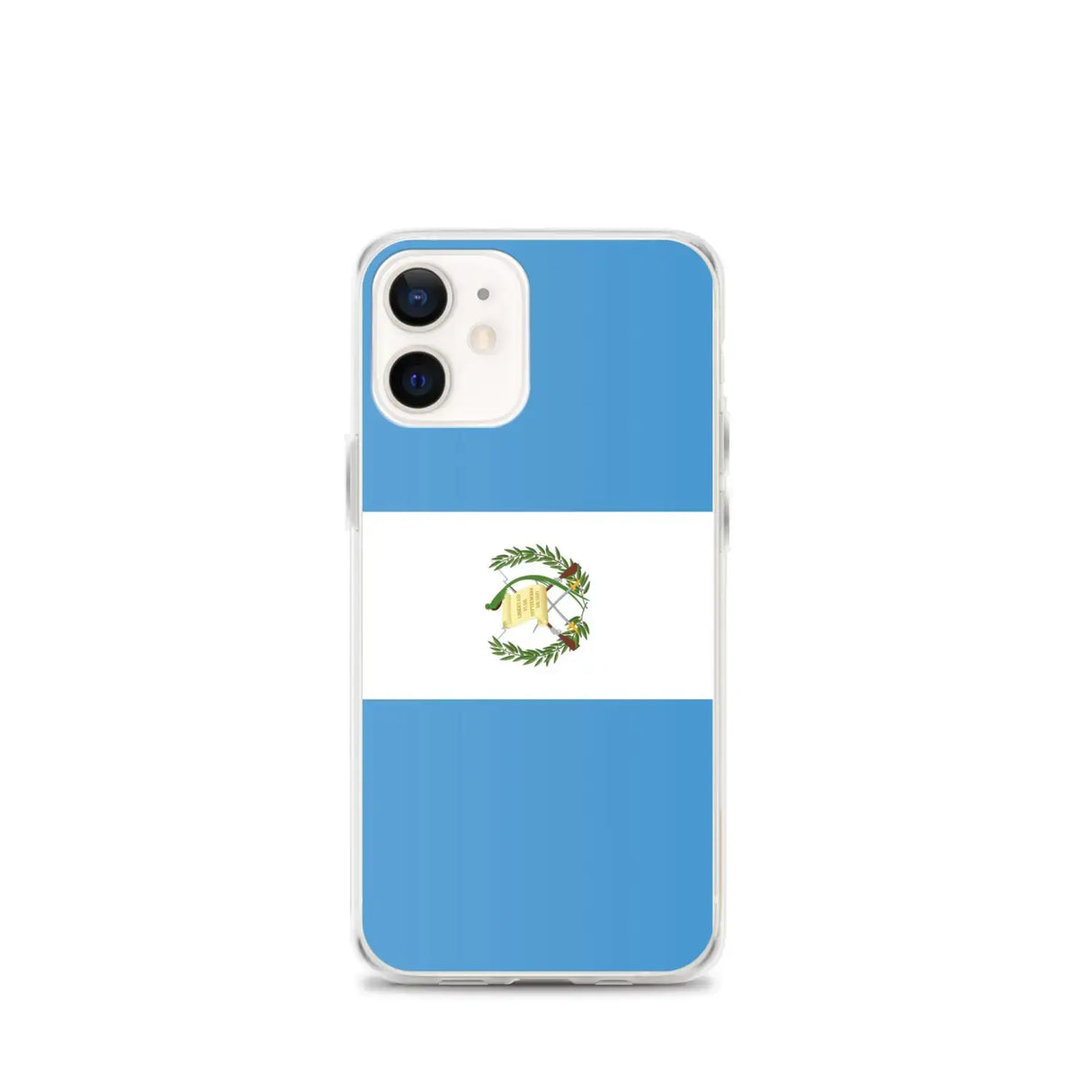 Coque iphone drapeau guatemala souple résistante antichoc