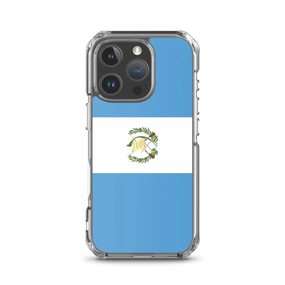 Coque iphone drapeau guatemala souple résistante antichoc