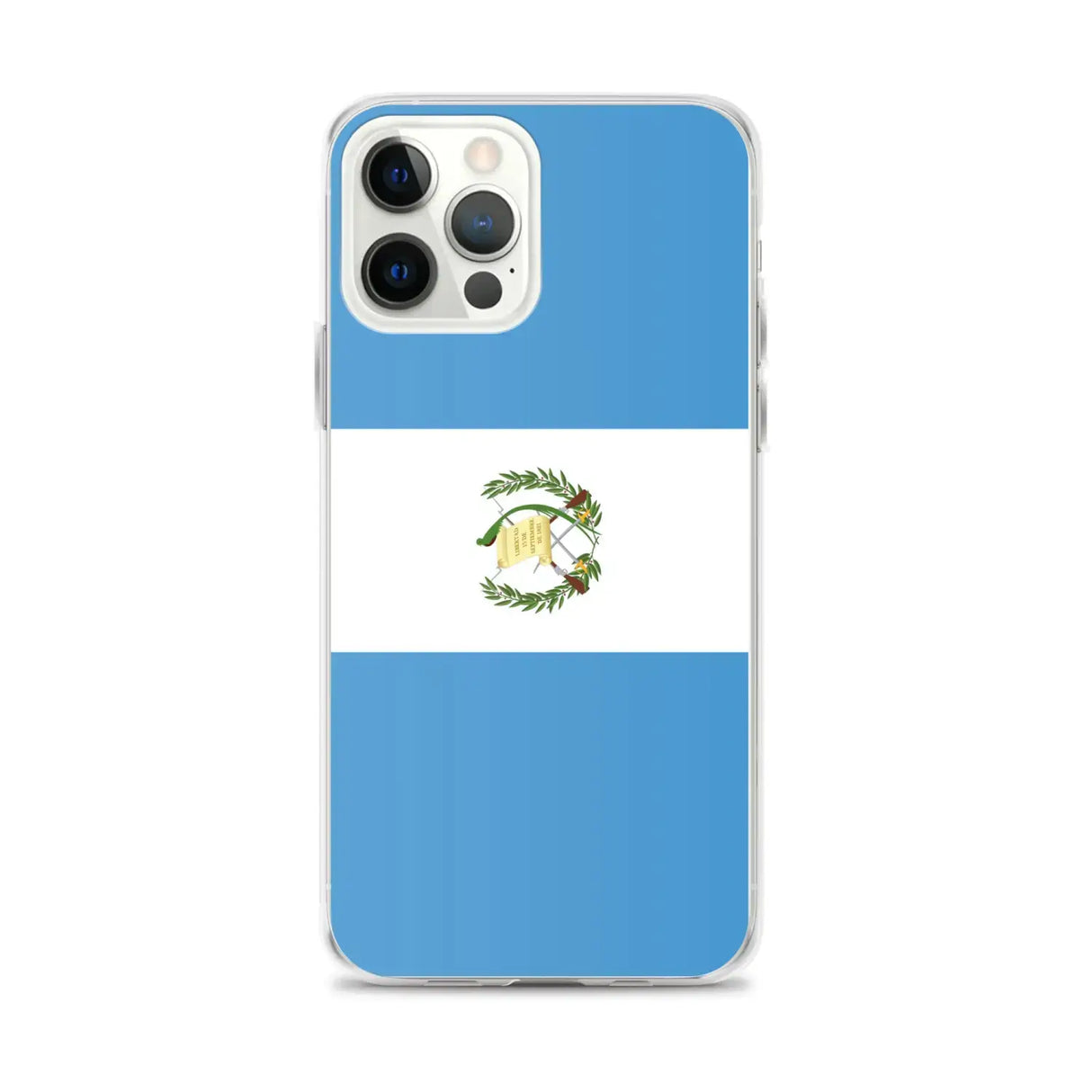 Coque iphone drapeau guatemala souple résistante antichoc