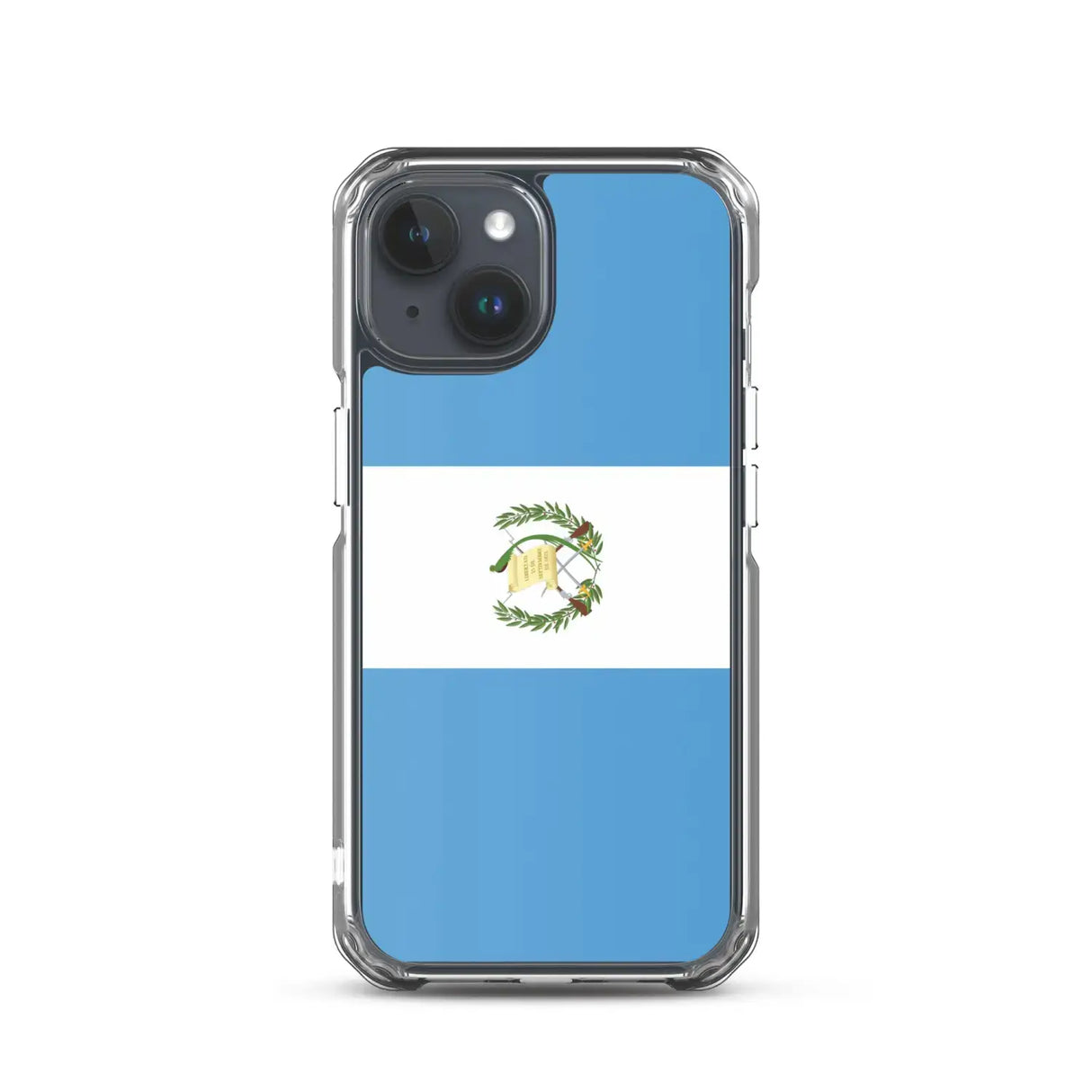 Coque iphone drapeau guatemala souple résistante antichoc
